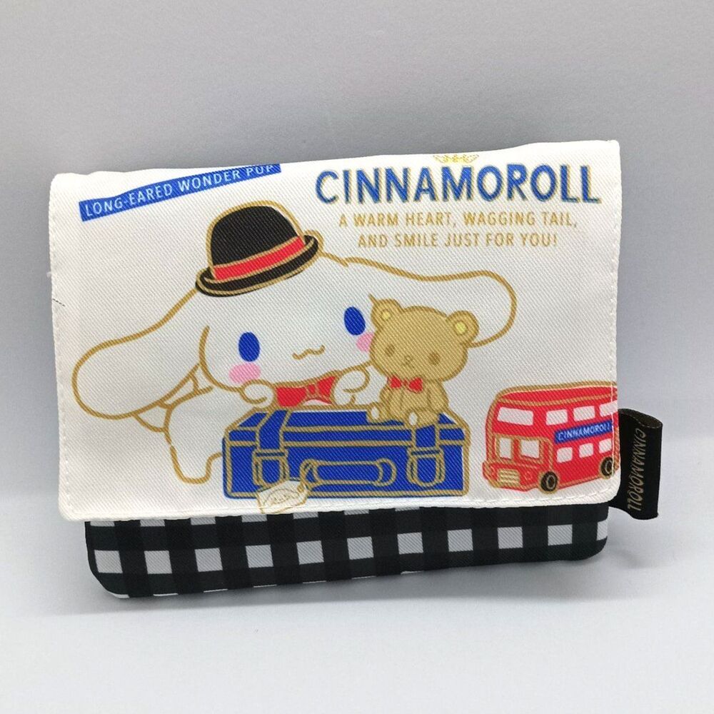 cinnamoroll sanrio clip pocket pouch